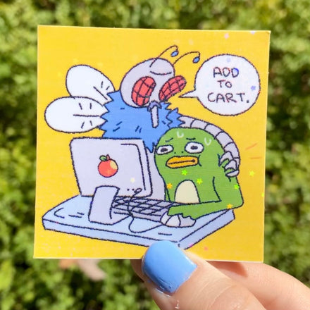 Add to Cart Sticker