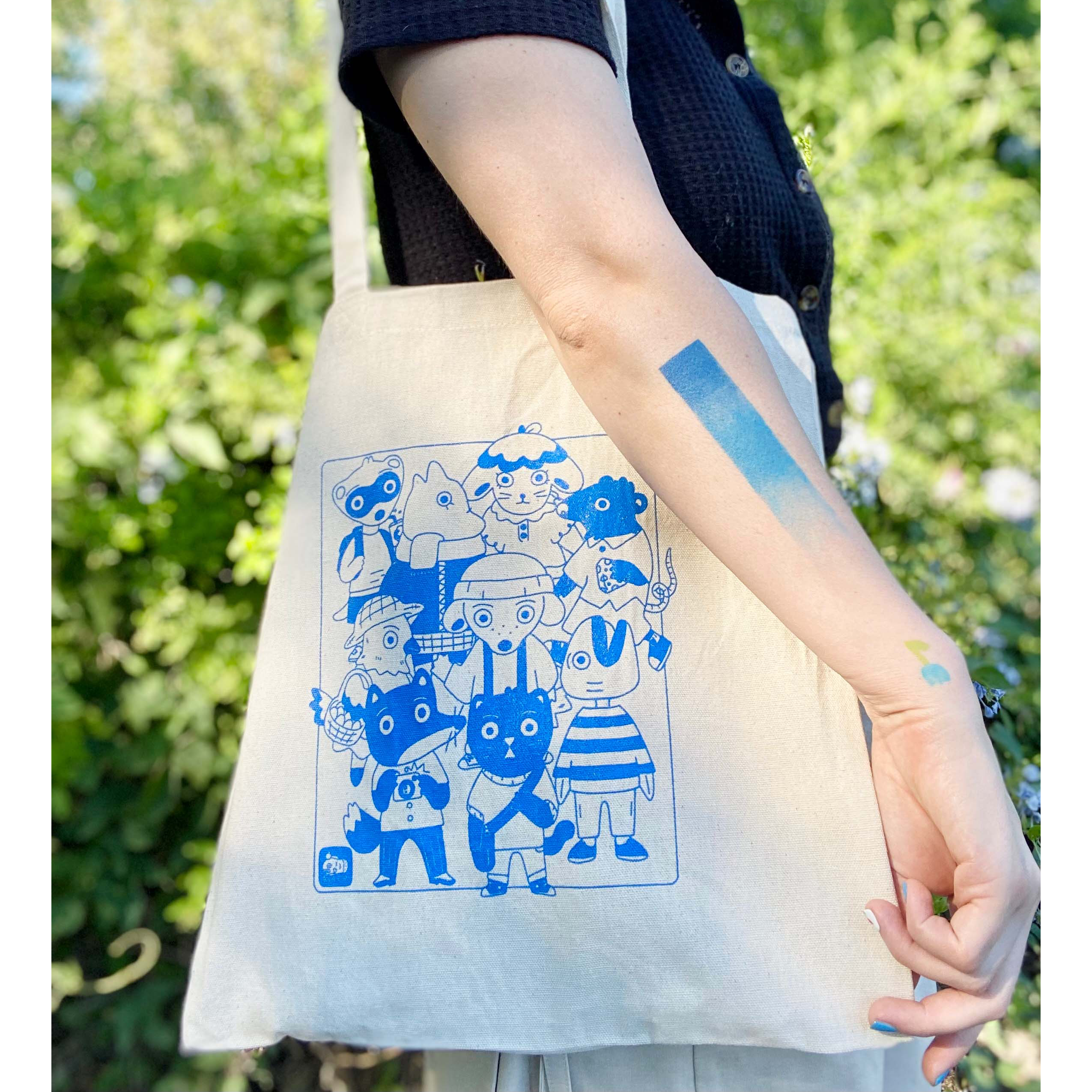 Animal Neighbors Tote Bag