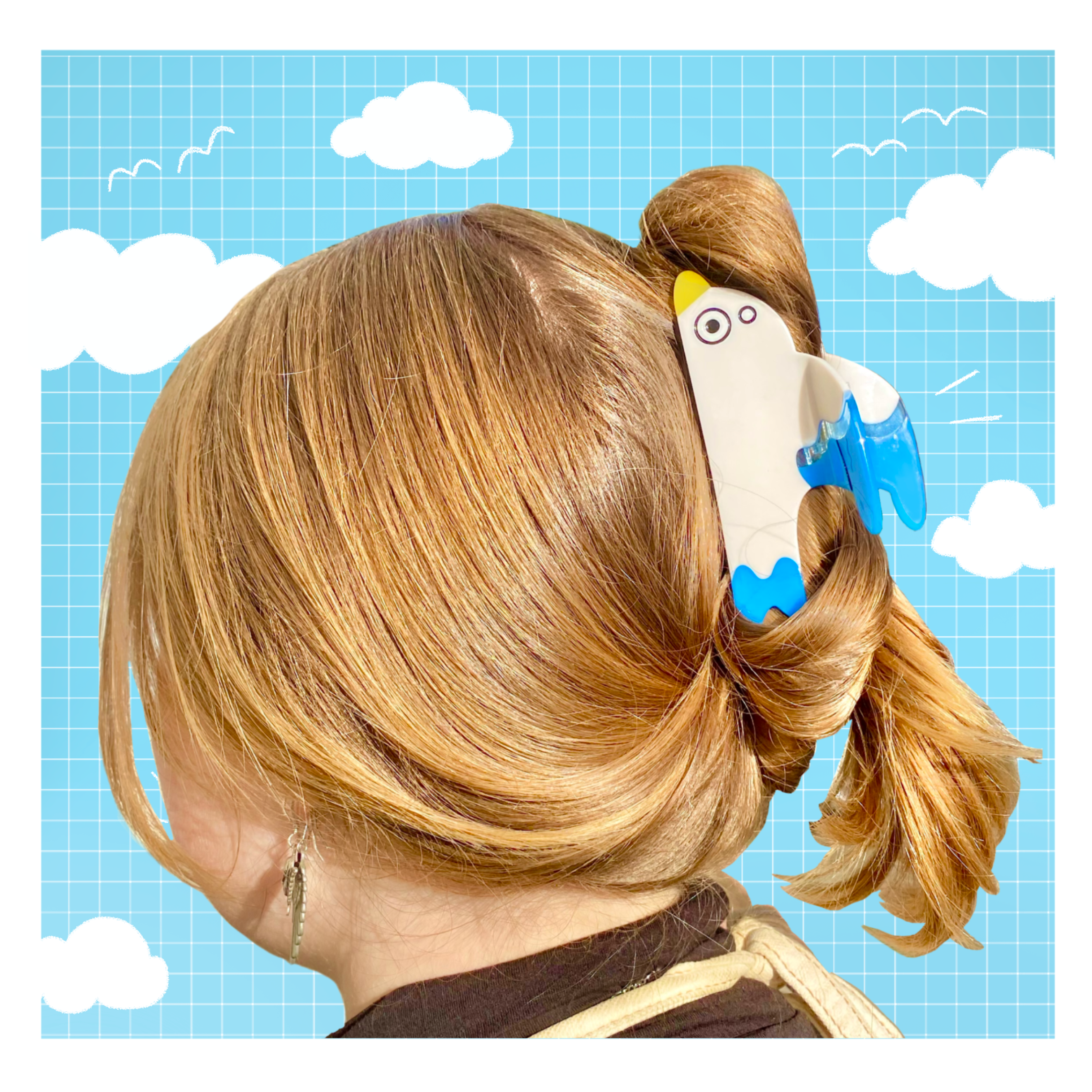 Bird Hair Clip