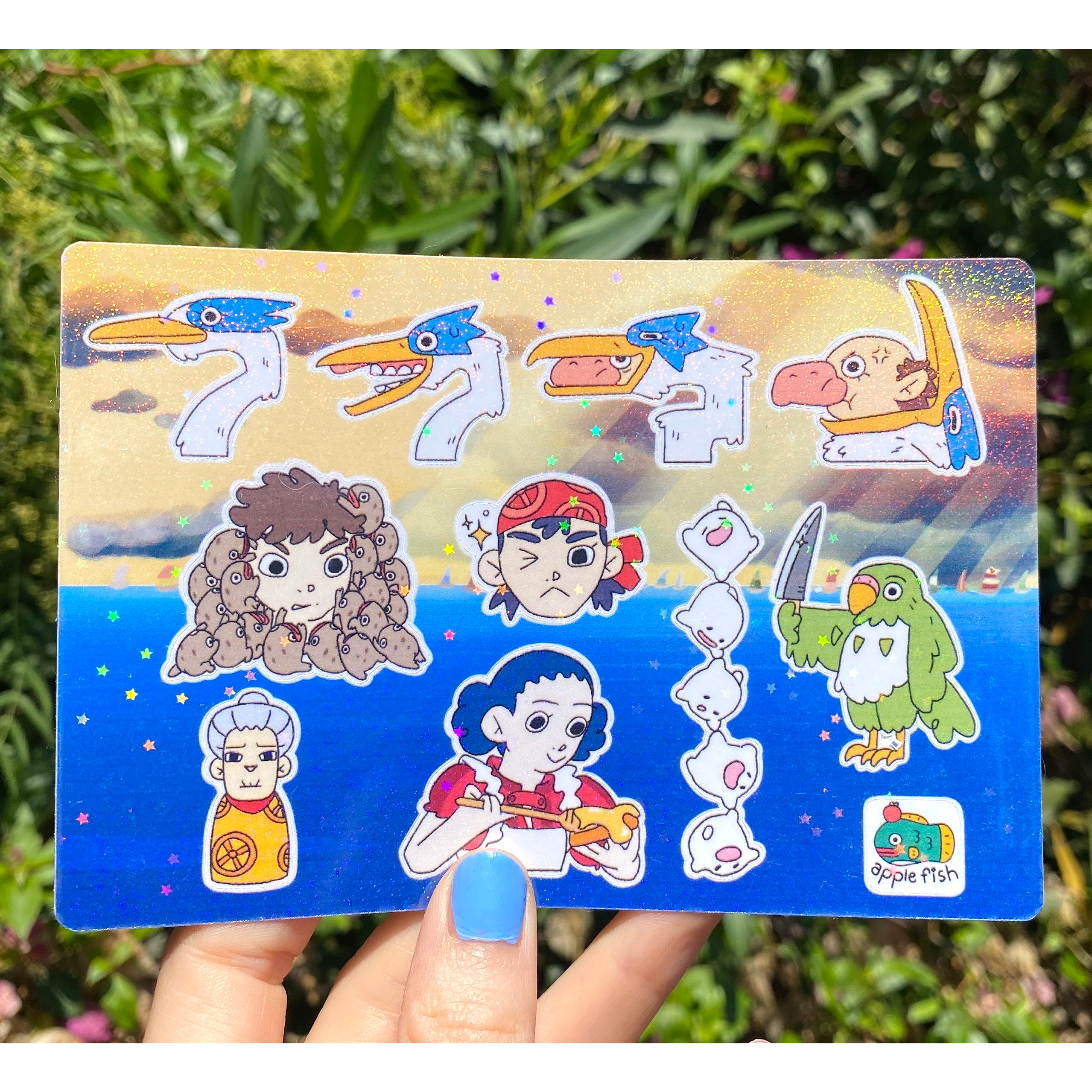 Boy and the Heron Sticker Sheet