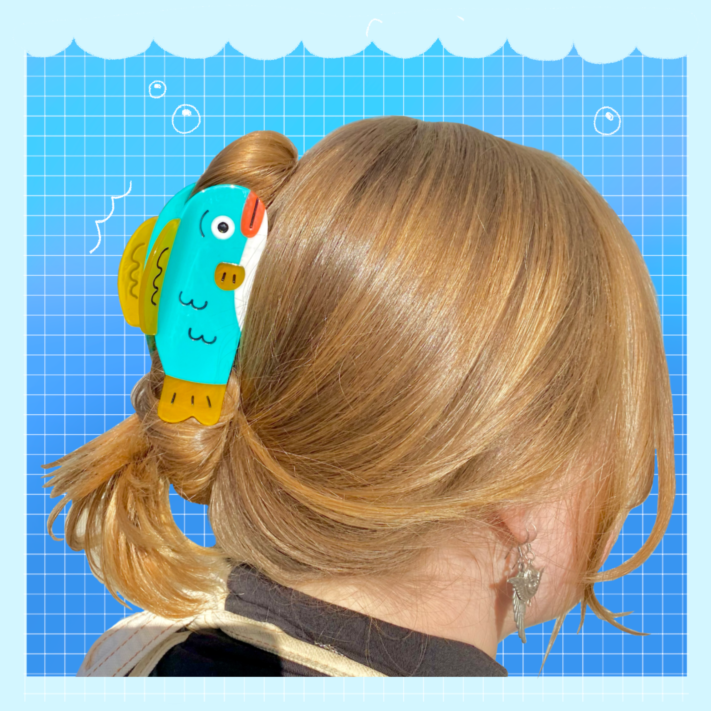 Fish Hair Clip