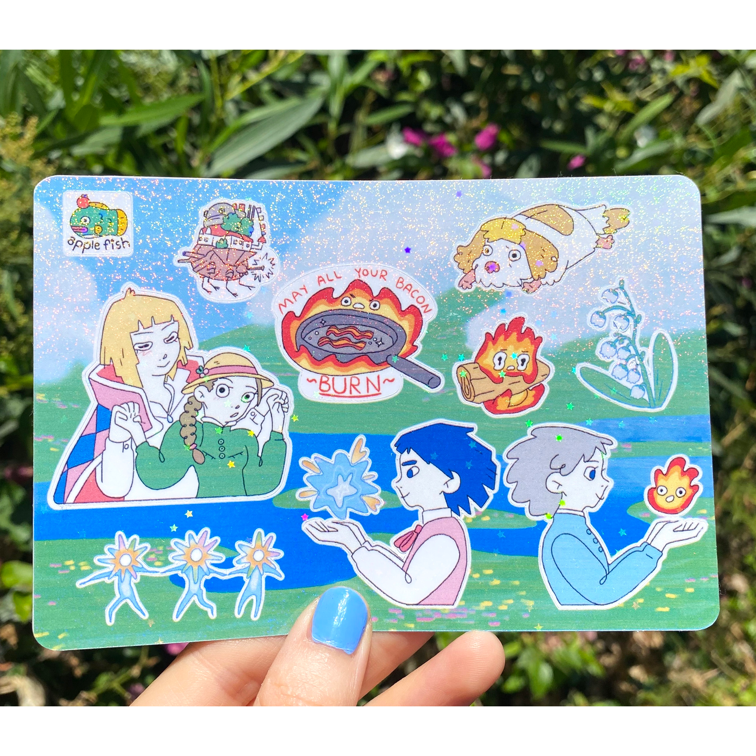 Howl's Moving Castle Sticker Sheet