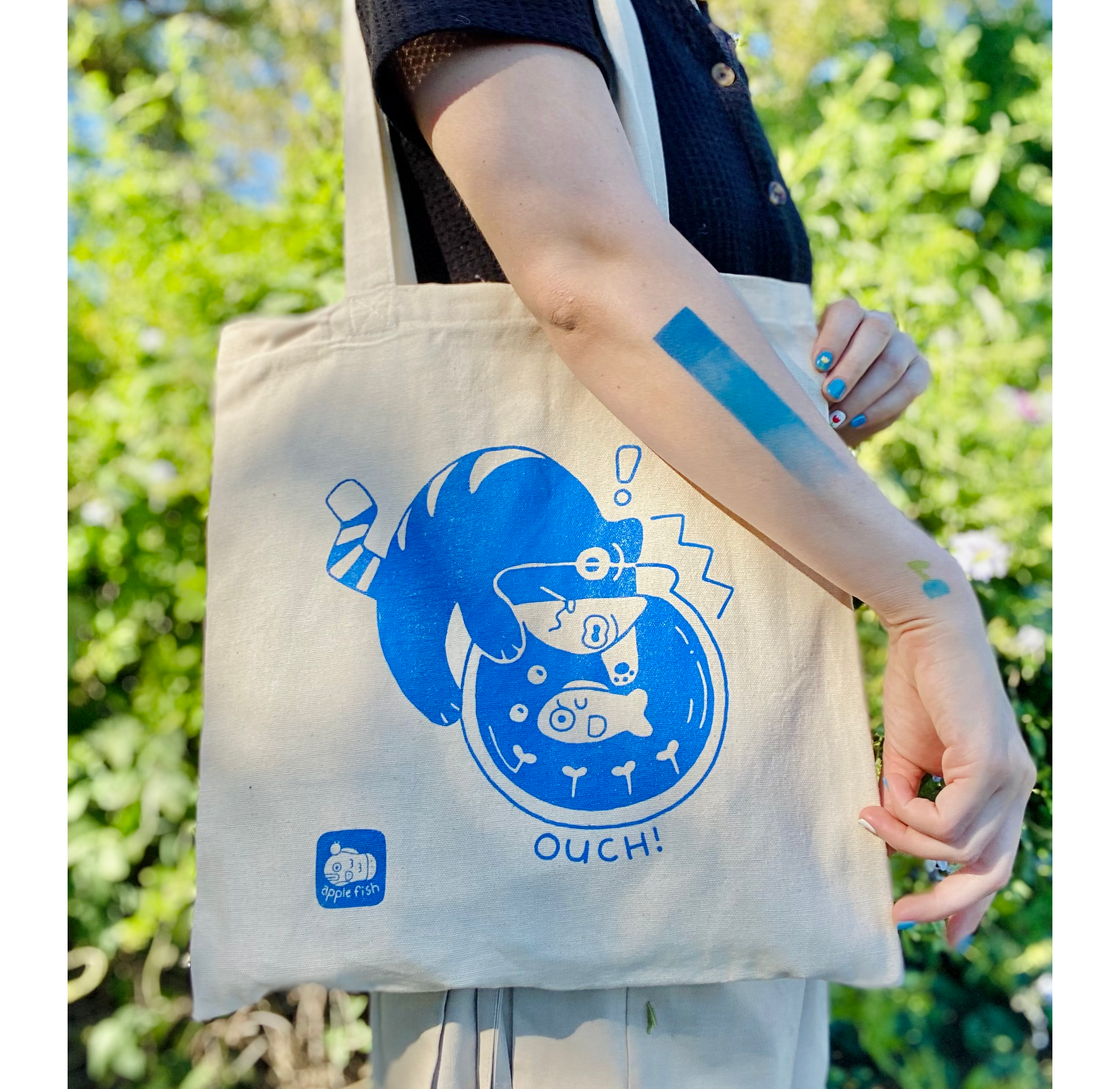 OUCH! Tote Bag