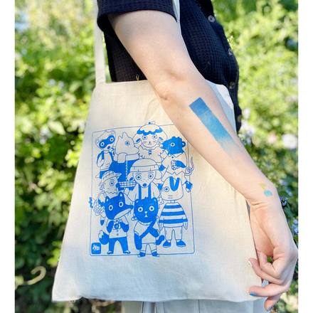 Animal Neighbors Tote Bag