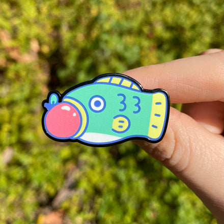 Apple Fish Pin