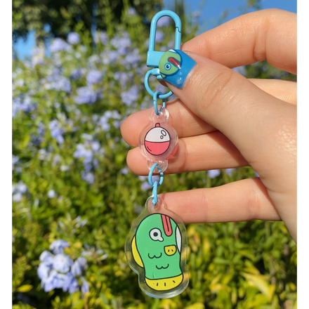 Gone Fishin' Keychain