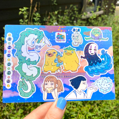 Spirited Away Sticker Sheet